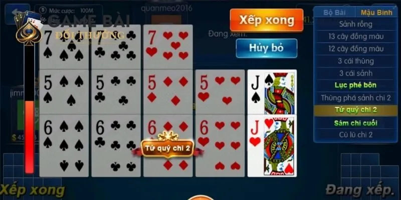 Bài Mậu Binh - Hướng Dẫn Cách Chơi, Bí Quyết Thắng Lớn 4 Chiến lược tham gia cá cược trong game Mậu Binh cực hiệu quả